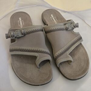 Merrell Women's Taupe Slide Sandals Size 6